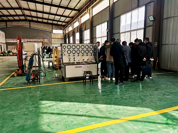 济南欧迪美特流体控制设备有限公司举办安全阀实操培训