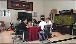 多家客户冒雨来访 4家客户现场签约！