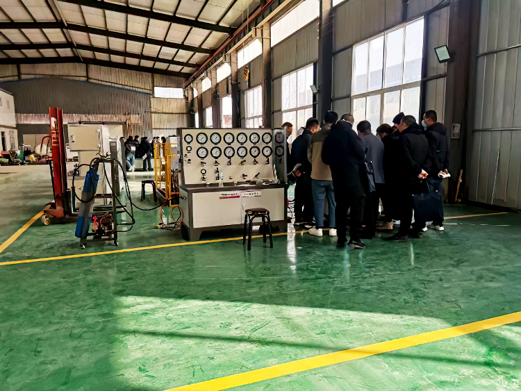 济南欧迪美特流体控制设备有限公司举办安全阀实操培训
