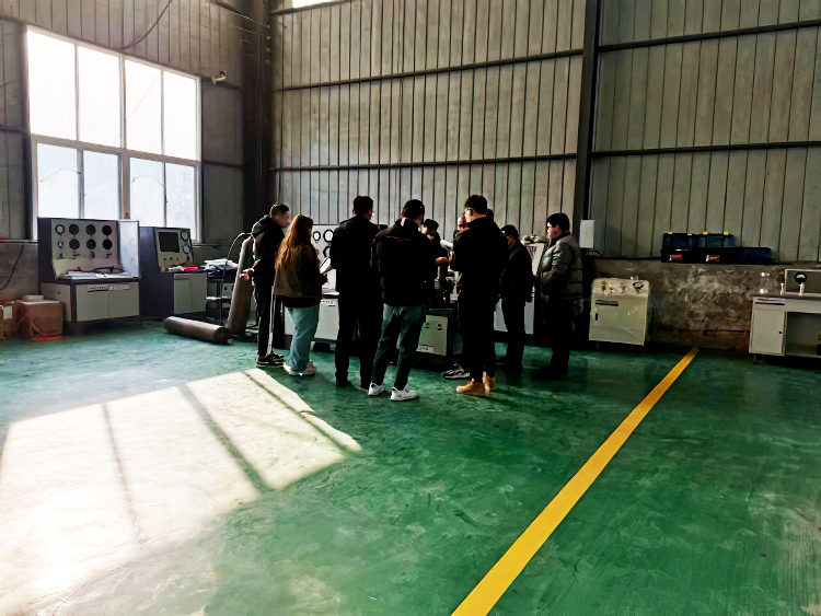 济南欧迪美特流体控制设备有限公司举办安全阀实操培训