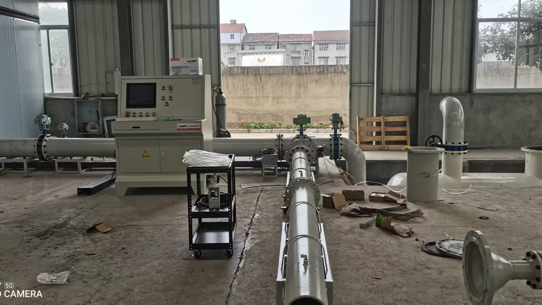 欧迪美特售后团队赶赴西安安装调试石油储罐附件设备